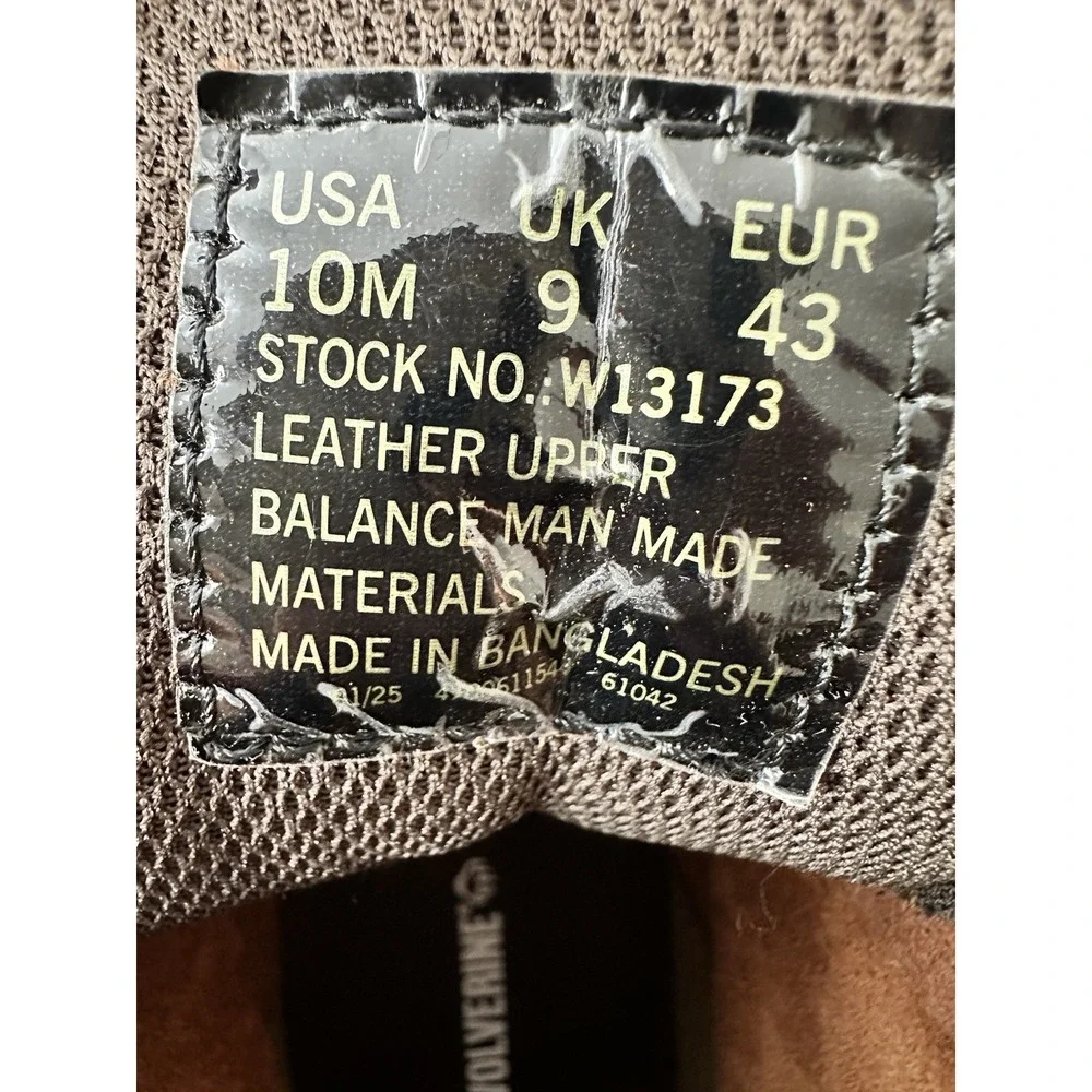 Wolverine Work Boots Mic Toe 6